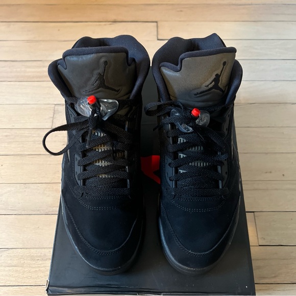 Air Jordan 5 Retro | Paris Saint-Germain PSG Black | Men’ Size 10 | AV9175-001 - Picture 6 of 8